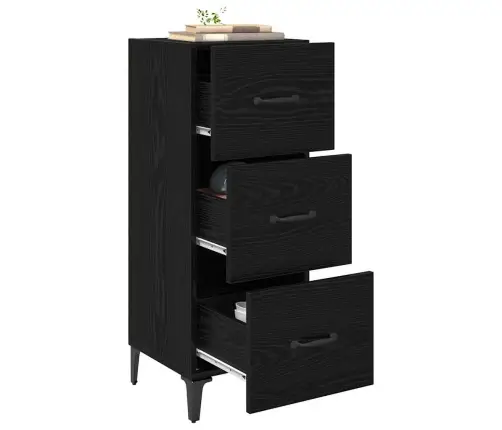 Kabalas Juodas Ąžuolas 34,5 X 34 X 90 Cm Apdirbta Mediena