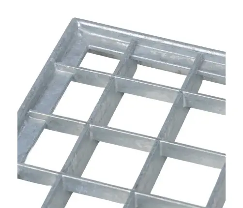 Grotelės Sidabro 30 X 30 X 2 Cm Karštojo Cinkavimo Plienas