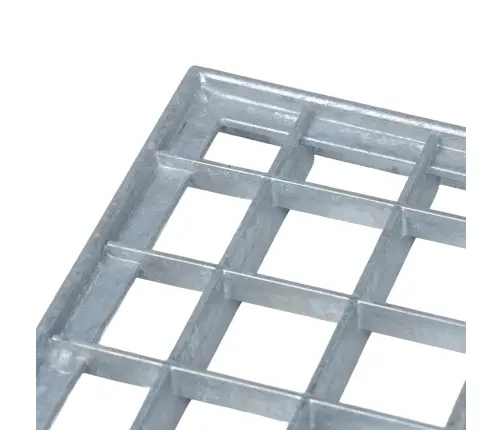 Grotelės Sidabro 80 X 40 X 2 Cm Karštojo Cinkavimo Plienas