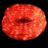 Virvju Gaisma Su 120 Led Sarkana 5 M Pvc Vidaxl