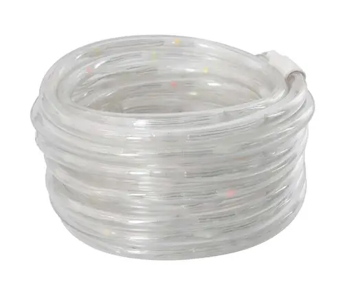 Virvju Gaisma Su 2400 Led Sarkana 100 M Pvc Vidaxl