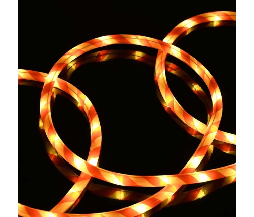 Virvės Šviesa Su 120 Led Šilta Balta 5 M Pvc
