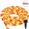 Virvės Šviesa Su 1200 Led Šilta Balta 50 M Pvc