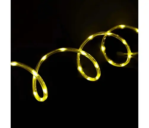 Virvju Gaisma Su 120 Led Silti Balts 5 M Pvc Vidaxl