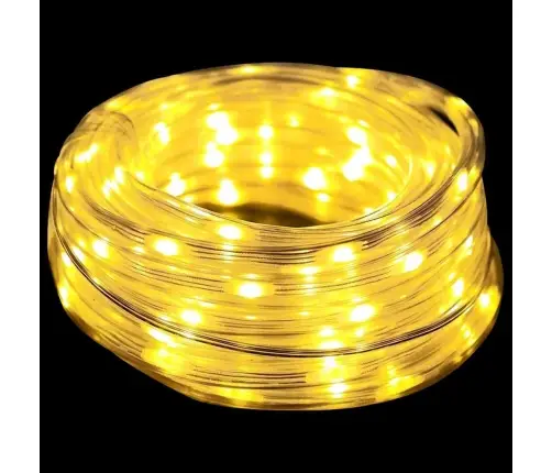 Virvju Gaisma Su 240 Led Silti Balts 10 M Pvc Vidaxl