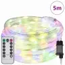 Virvju Gaisma Su 120 Led Daudzkrāsains 5 M Pvc Vidaxl