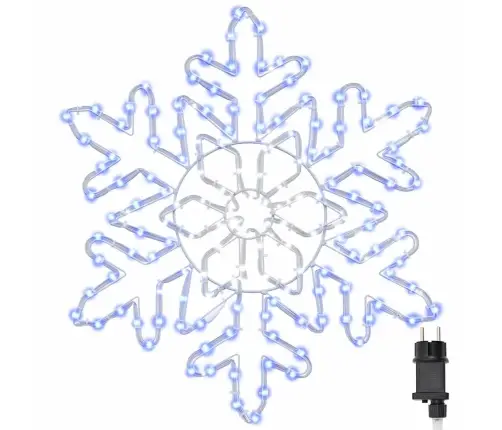 Jõulutäht Koos 156 Led-Iga Sinine 55.5 X 55.5 X 0.75Cm Pvc