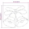 Kalėdų Varpeliu Su 144 Led Įvairiaspalvis 56 X 46 Cm Pvc