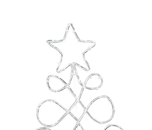 Ziemassvētku Koka Formas Gaisma Daudzkrāsains 80 X 56 Cm Pvc Vidaxl