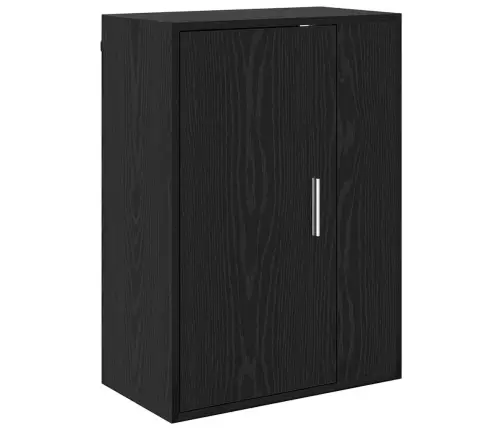 4 Gabalu Tv Skapja Komplekts Ar Plauktu 4 Pcs Melns Ozols Vidaxl