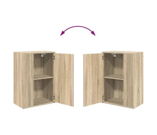 4 Gabalu Tv Skapja Komplekts 4 Pcs Sonomas Ozola Vidaxl