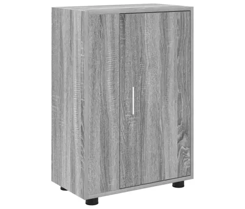 4 Gabalu Tv Skapja Komplekts 4 Pcs Pelēka Sonomas Ozola Vidaxl