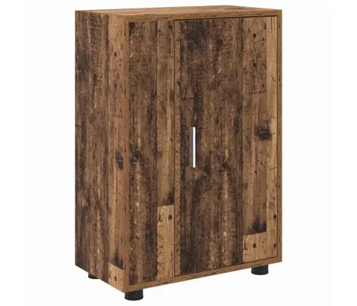 Tv Spintelių Komplektas 4 Pcs Senovinis Medis Apdirbta Mediena