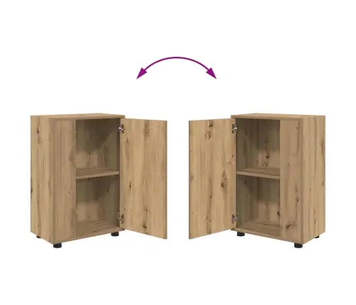 Tv Spintelių Komplektas 4 Pcs Amatininkų Ąžuolas