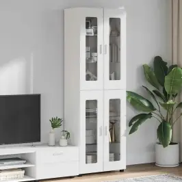 Augstais Skapītis Ar Plauktu Florin Balts 60 X 35 X 182 Cm Vidaxl Augstais Skapītis Ar Plauktu Florin Balts 60 X 35 X 182 Cm Vidaxl