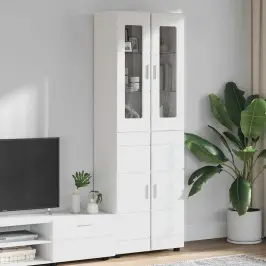 Augstais Skapītis Ar Plauktu Florin Balts 60 X 35 X 182 Cm Vidaxl Augstais Skapītis Ar Plauktu Florin Balts 60 X 35 X 182 Cm Vidaxl