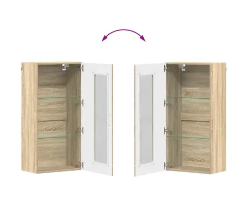 Tv Skapīšu Komplekts Ar Plauktu Sonoma Ozols Inženierijas Koks Vidaxl