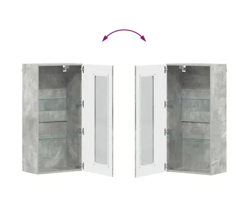 Tv Skapīšu Komplekts Ar Plauktu Betona Pelēks Inženierijas Koks Vidaxl