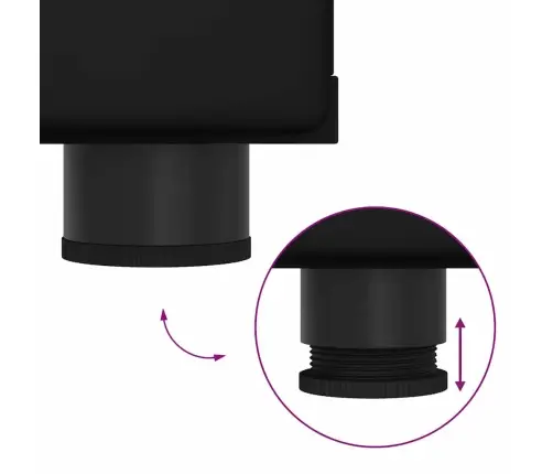 Tv Skapīšu Komplekts Ar Atvilktni Melna Inženierijas Koks Vidaxl