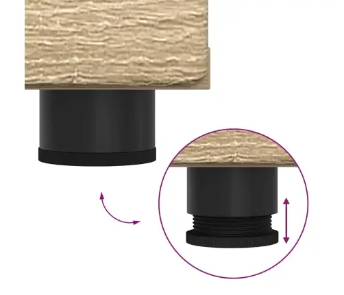 Tv Skapīšu Komplekts Ar Plauktu Sonoma Ozols Inženierijas Koks Vidaxl