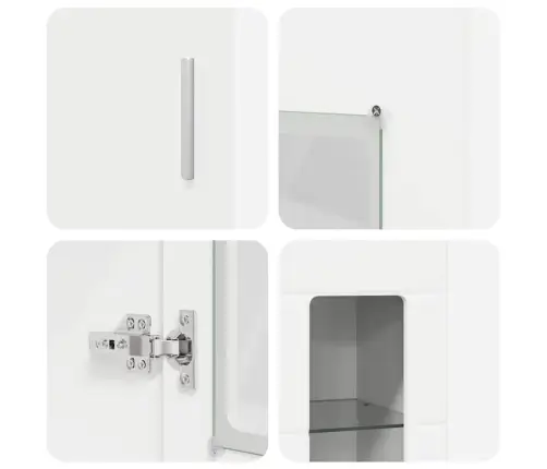 Tv Skapīšu Komplekts Ar Atvilktni Balts Inženierijas Koks Vidaxl