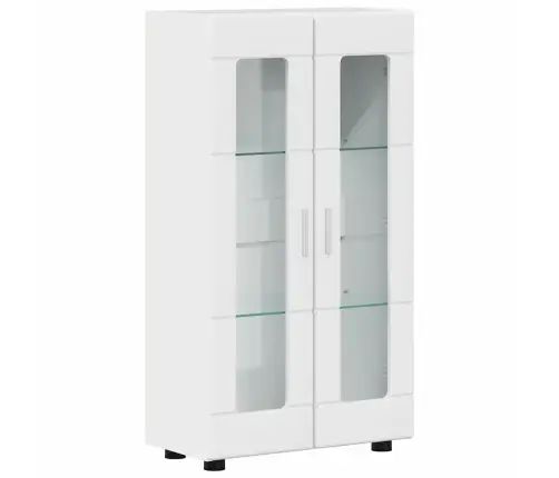 Tv Skapīšu Komplekts Ar Atvilktni Augsta Spīduma Baltā Krāsa Vidaxl