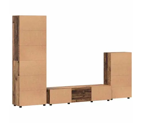 Telerikapi Komplekt Sahtliga Riiuliga Vana Puit Tehispuit