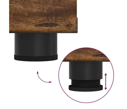 Tv Skapīšu Komplekts Ar Plauktu Dūmaka Ozols Inženierijas Koks Vidaxl