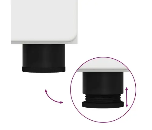 Vannas Istabas Skapju Komplekts Ar Spoguli Tulum Balts Vidaxl