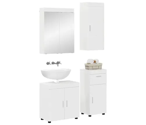 Vannas Istabas Mēbeļu Komplekts Tulum Inženierijas Koks Vidaxl