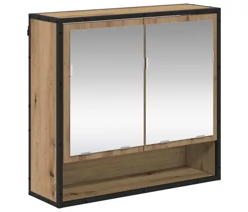 Vannas Istabas Mēbeļu Komplekts Ar Plauktu 2 Pcs Artisānā Ozols Vidaxl