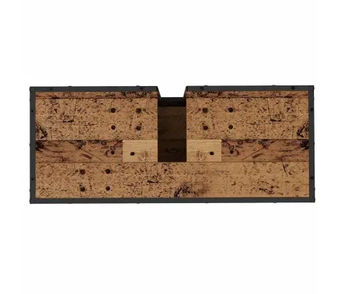 Vannas Istabas Mēbeļu Komplekts 4 Pcs Vecs Koks 80 X 33 X 60 Cm Vidaxl