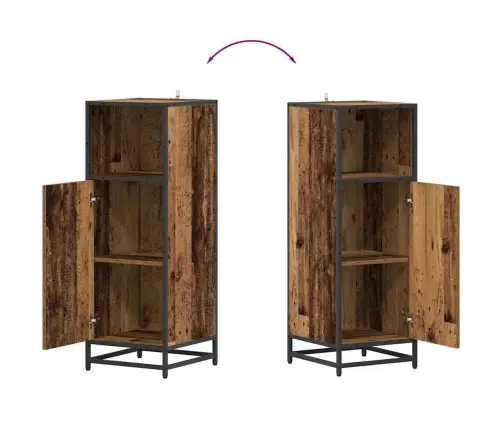 Vannas Istabas Mēbeļu Komplekts 3 Pcs Vecs Koks 65 X 33 X 60 Cm Vidaxl