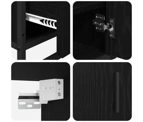 Vannas Istabas Mēbeļu Komplekts Ar Atvilktni 3 Pcs Melns Ozols Vidaxl Vannas Istabas Mēbeļu Komplekts Ar Atvilktni 3 Pcs Melns Ozols Vidaxl