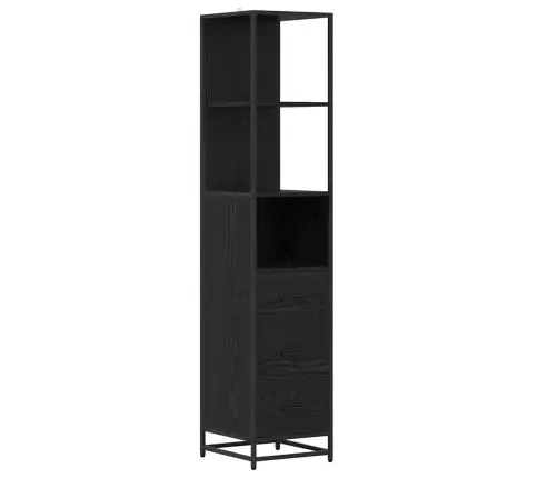 Vannas Istabas Mēbeļu Komplekts Ar Atvilktni 4 Pcs Melns Ozols Vidaxl Vannas Istabas Mēbeļu Komplekts Ar Atvilktni 4 Pcs Melns Ozols Vidaxl