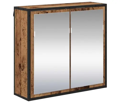 Vannas Istabas Mēbeļu Komplekts 3 Pcs Vecs Koks 65 X 33 X 60 Cm Vidaxl