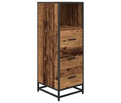 Vannitoa Mööbleset 3 Pcs Vana Puit 65 X 33 X 60 Cm Tehispuit Vannitoa Mööbleset 3 Pcs Vana Puit 65 X 33 X 60 Cm Tehispuit