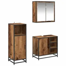 Vannas Istabas Mēbeļu Komplekts 3 Pcs Vecs Koks 65 X 33 X 60 Cm Vidaxl Vannas Istabas Mēbeļu Komplekts 3 Pcs Vecs Koks 65 X 33 X 60 Cm Vidaxl