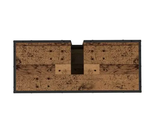 Vonios Baldų Rinkinys 2 Pcs Sena Mediena 80 X 33 X 60 Cm Vonios Baldų Rinkinys 2 Pcs Sena Mediena 80 X 33 X 60 Cm