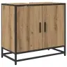 Vannas Istabas Mēbeļu Komplekts Ar Durvīm 2 Pcs Amatnieku Ozola Vidaxl Vannas Istabas Mēbeļu Komplekts Ar Durvīm 2 Pcs Amatnieku Ozola Vidaxl