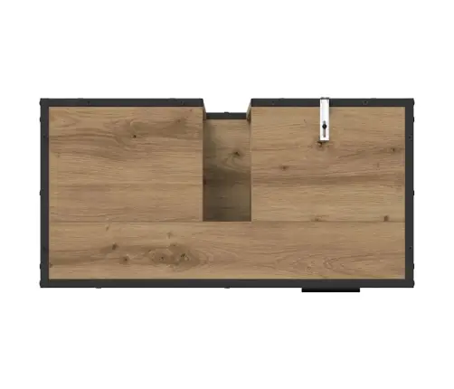 Vannitoa Mööbleset 4 Pcs Käsitöötamm 65 X 33 X 60 Cm Tehispuit