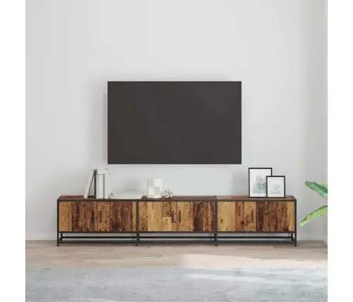 Televizora Skapīša Vecs Koks 210 X 35 X 41 Cm Inženierijas Koks Vidaxl