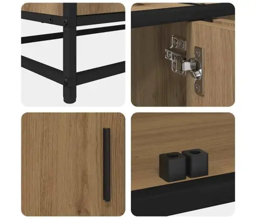 Televizora Skapīša Amatnieku Ozola 210 X 35 X 41 Cm Vidaxl