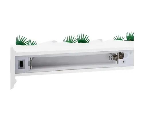 Kalėdų Žvakių Tiltas Su 7 Led Balta 39.5 X 5 X 29 Cm