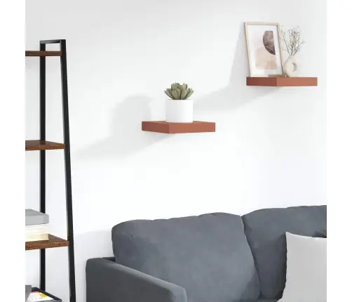 Seinariiul Seinale Kinnitatav Punane 23 X 23,5 X 4 Cm Tehispuit