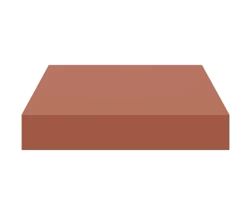 Sienas Plaukts 2 Pcs Sarkana 23 X 23,5 X 4 Cm Inženierijas Koks Vidaxl