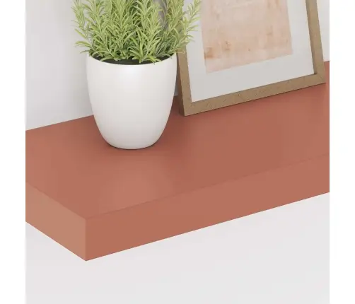 Seinariiul Ladustamisega 4 Pcs Punane 50 X 23 X 4 Cm Tehispuit