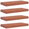 Seinariiul Ladustamisega 4 Pcs Punane 50 X 23 X 4 Cm Tehispuit