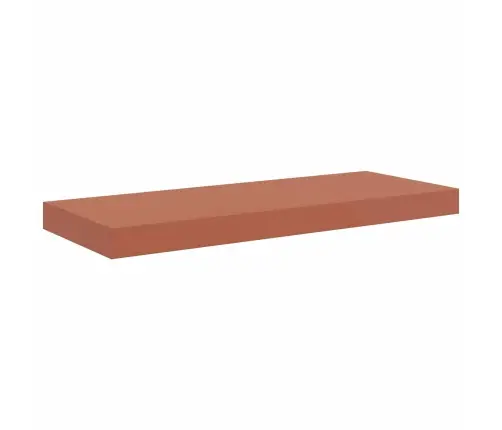 Sienas Plaukts 4 Pcs Sarkana 50 X 23 X 4 Cm Inženierijas Koks Vidaxl