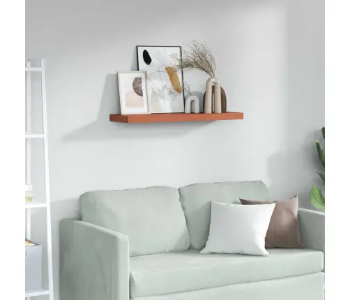 Sieninė Lentyna Raudona 90 X 23,5 X 4 Cm Apdirbta Mediena